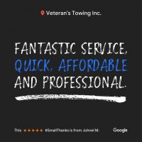 Westchester Veterans Towing & Recovery | Reviews